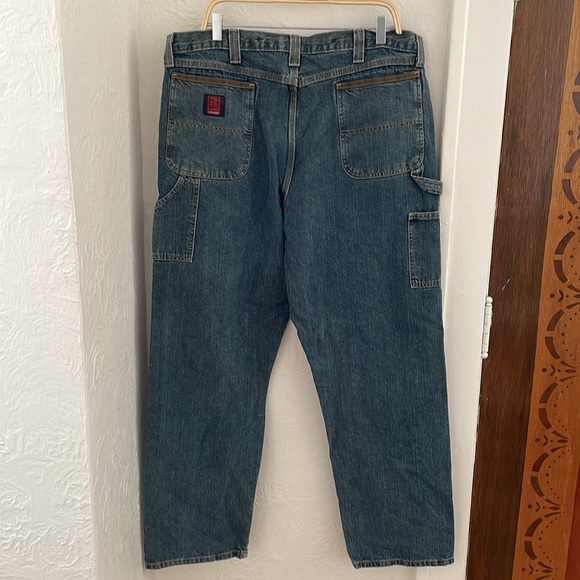RIGGS WORKWEAR BY WRANGLER Men's Utility Jeans Size 40X34 - Picture 7 of 10